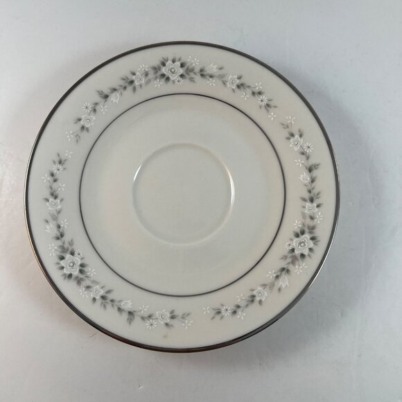 Noritake Ivory Heather Saucers Japan 7548 Lot of 3 - Picture 2 of 10